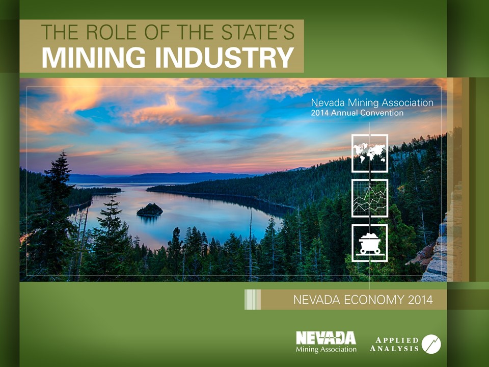 Cover, Nevada Economy 2014: The Role of the State's Mining Industry