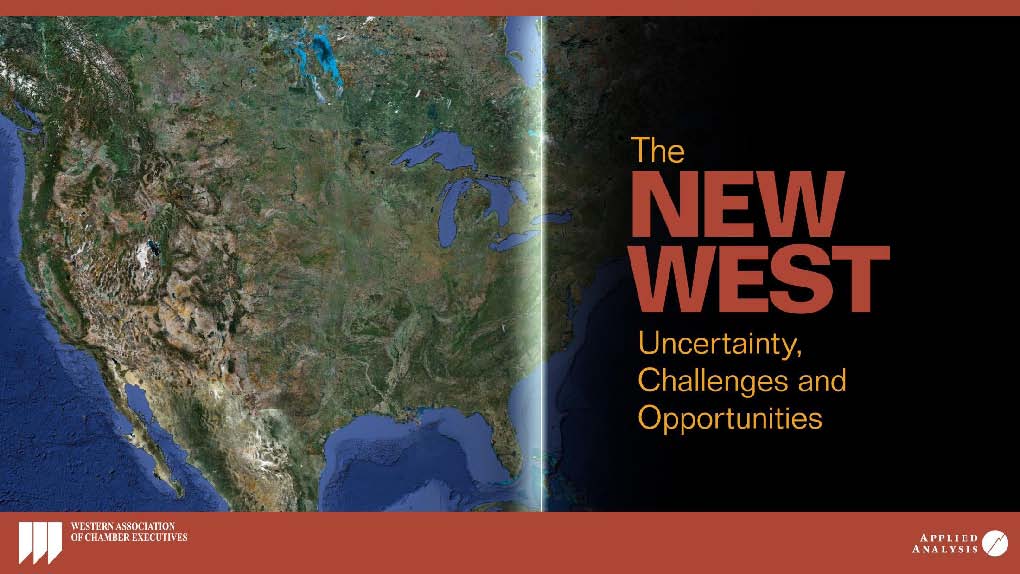 Cover, The New West - Uncertainty, Challenges and Opportunities