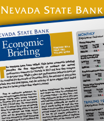 Cover, Nevada State Bank Economic Briefing